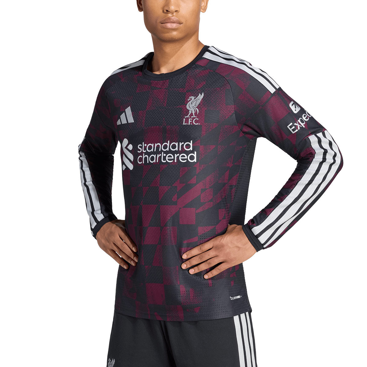 ADIDAS LIVERPOOL 2026/2027 THIRD PLAYER LONG SLEEVE JERSEY - BLACK
