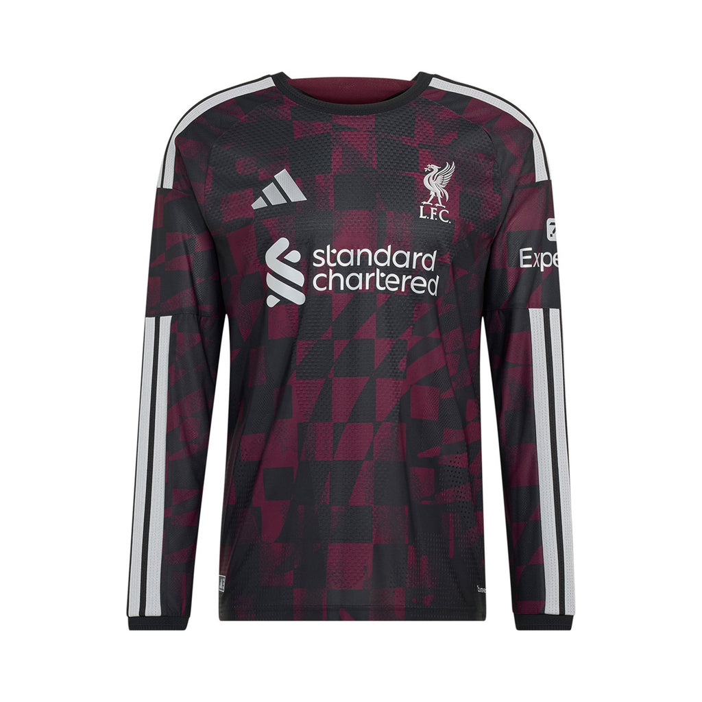 ADIDAS LIVERPOOL 2026/2027 THIRD PLAYER LONG SLEEVE JERSEY - BLACK