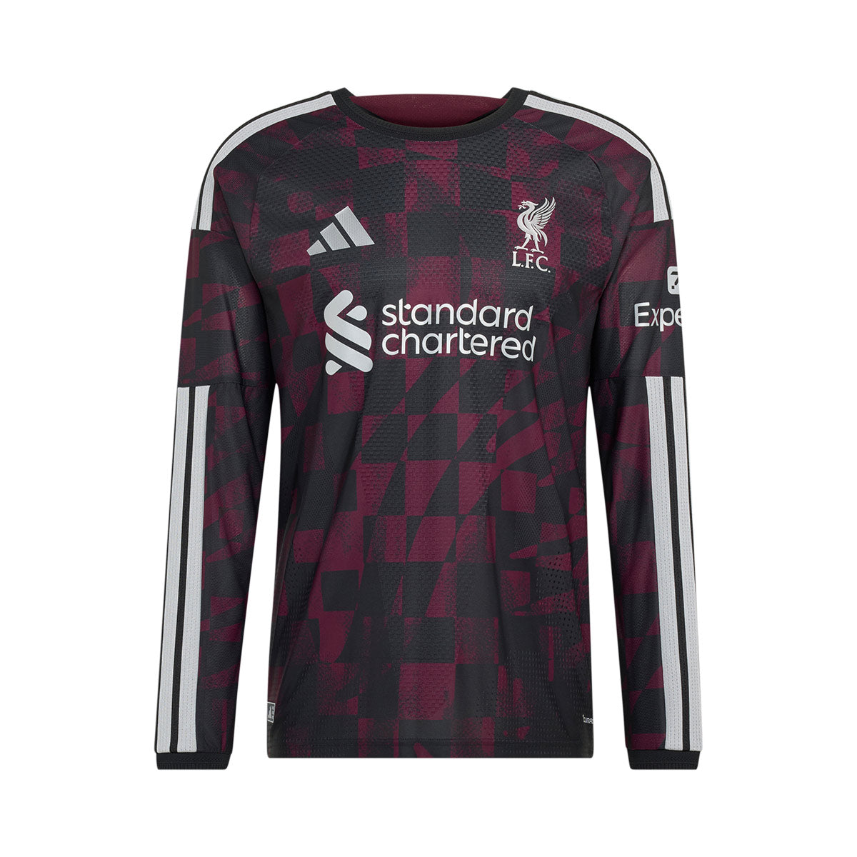 ADIDAS LIVERPOOL 2026/2027 THIRD PLAYER LONG SLEEVE JERSEY - BLACK