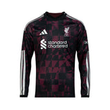 ADIDAS LIVERPOOL 2026/2027 THIRD REPLICA LONG SLEEVE JERSEY - BLACK