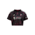 ADIDAS LIVERPOOL 2026/2027 THIRD WOMEN CROP JERSEY - BLACK
