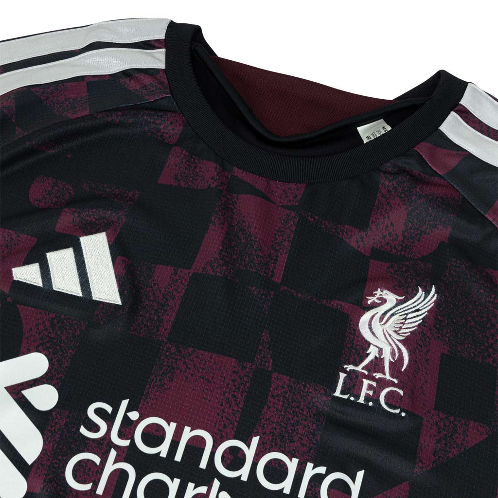 ADIDAS LIVERPOOL 2026/2027 THIRD WOMEN CROP JERSEY - BLACK