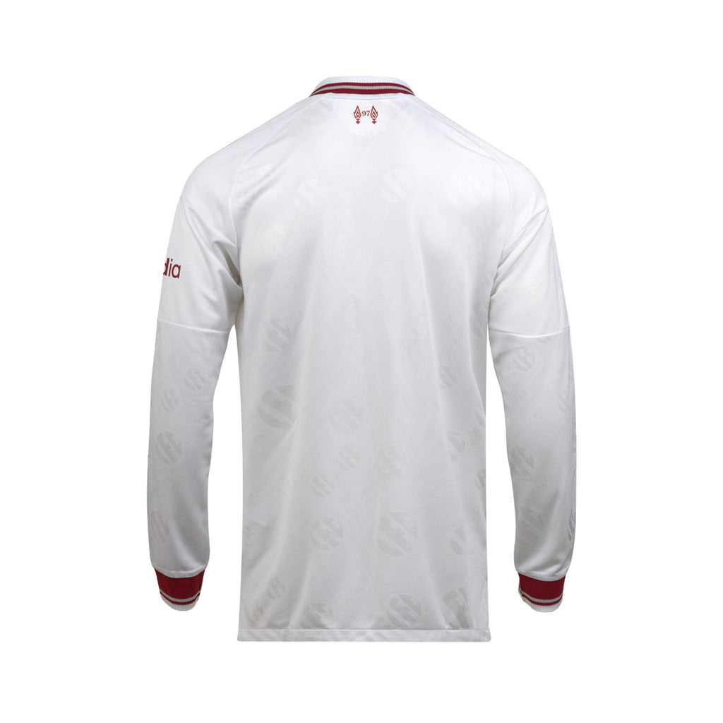 ADIDAS LIVERPOOL 2026/2027 AWAY PLAYER LONG SLEEVE JERSEY - WHITE