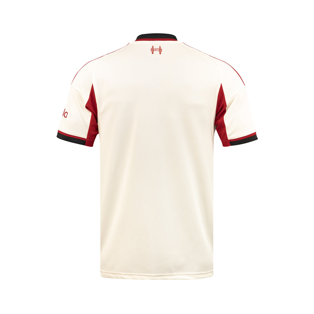 ADIDAS LIVERPOOL 2025/2026 AWAY REPLICA JERSEY - WONDER WHITE