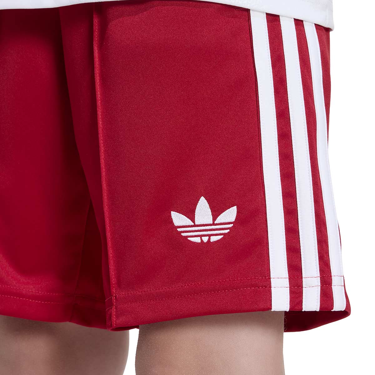 ADIDAS LIVERPOOL 2026/2027 AWAY KIDS SHORTS - STRAWBERRY RED