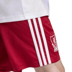 ADIDAS LIVERPOOL 2026/2027 AWAY KIDS SHORTS - STRAWBERRY RED