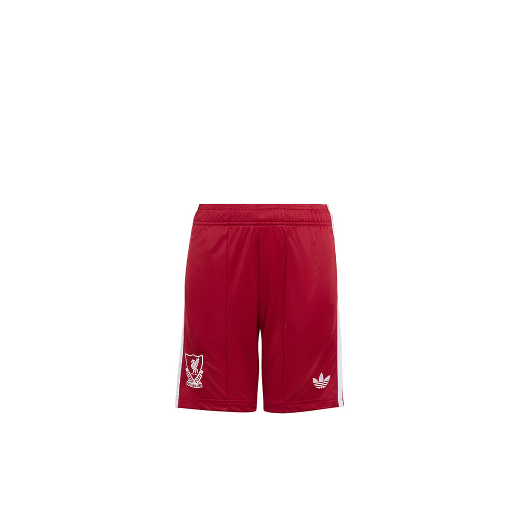 ADIDAS LIVERPOOL 2026/2027 AWAY KIDS SHORTS - STRAWBERRY RED