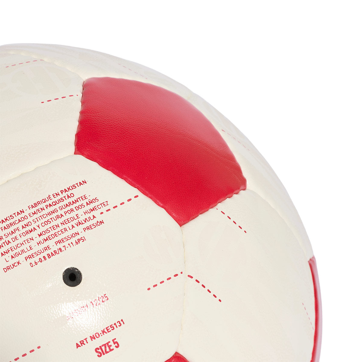 ADIDAS LIVERPOOL 2026/2027 AWAY CLUB BALL - WHITE/STRAWBERRY RED