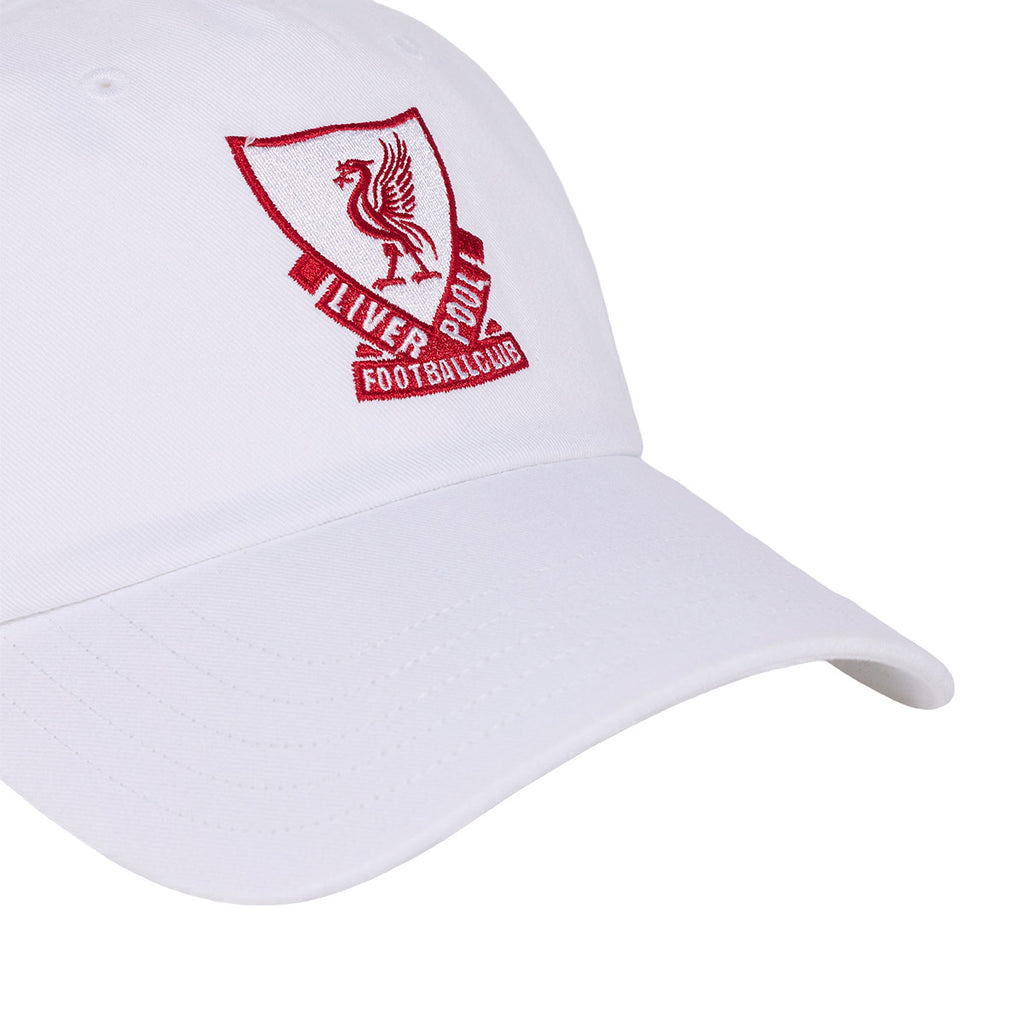 ADIDAS LIVERPOOL 2026/2027 DAD CAP - WHITE/STRAWBERRY RED