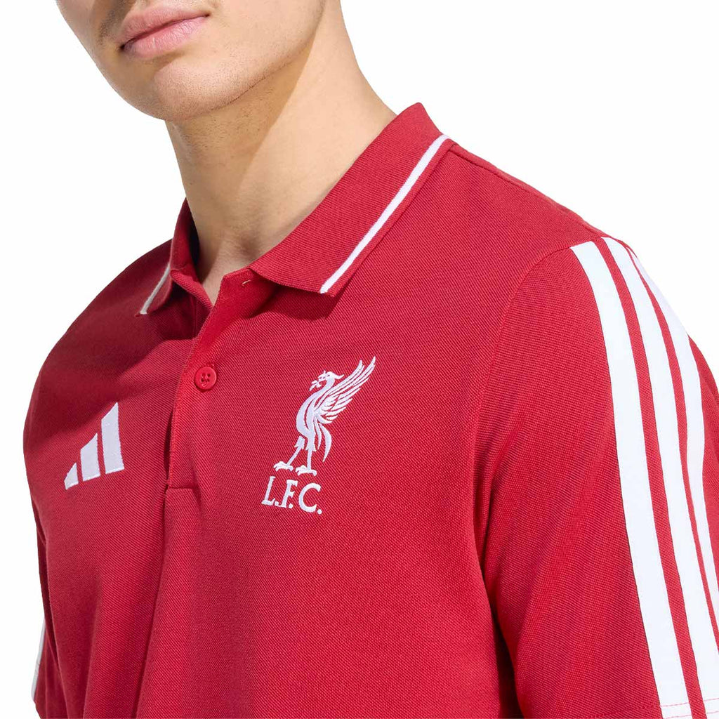 ADIDAS LIVERPOOL DNA POLO - ACTIVE MAROON