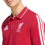 ADIDAS LIVERPOOL DNA POLO - ACTIVE MAROON
