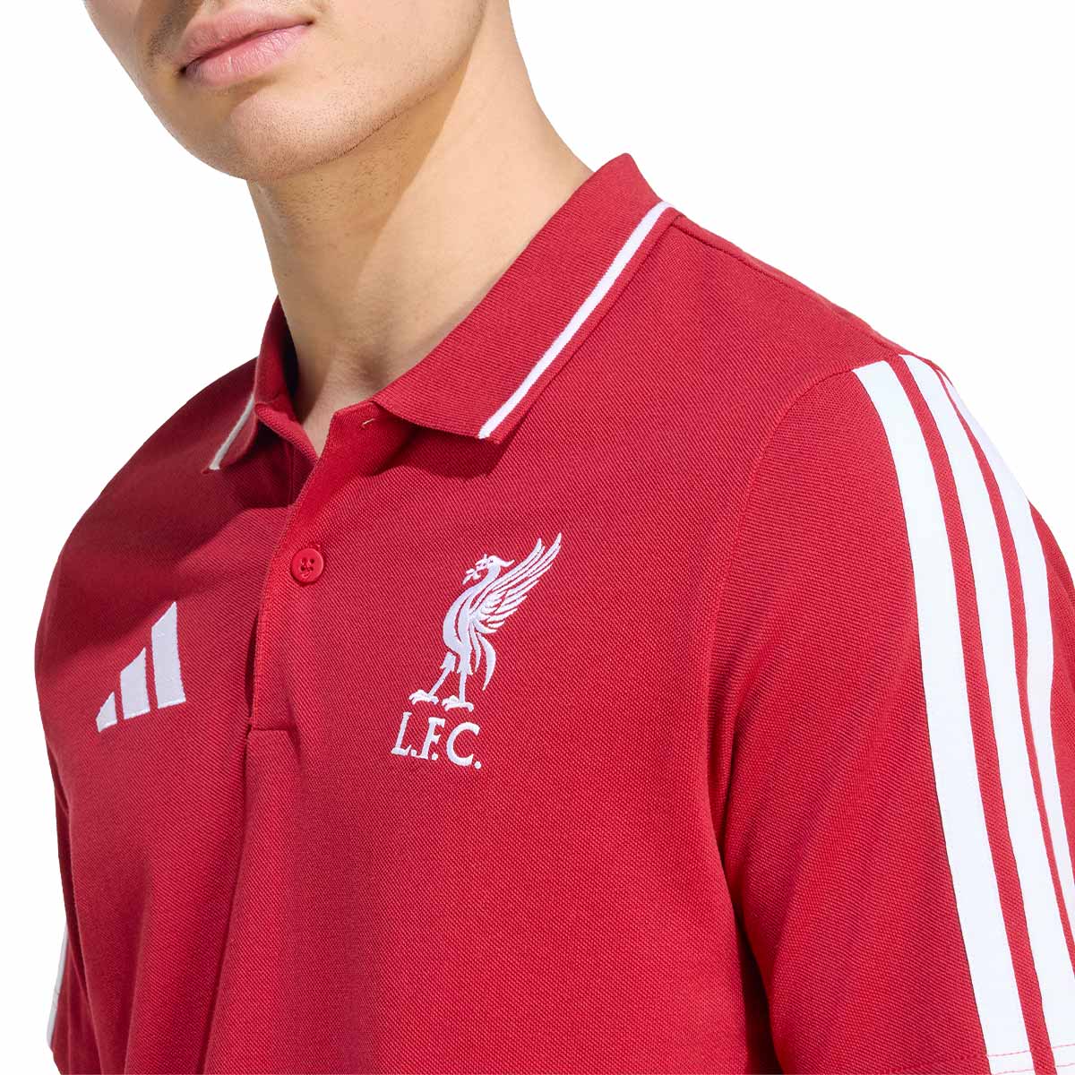 ADIDAS LIVERPOOL DNA POLO - ACTIVE MAROON