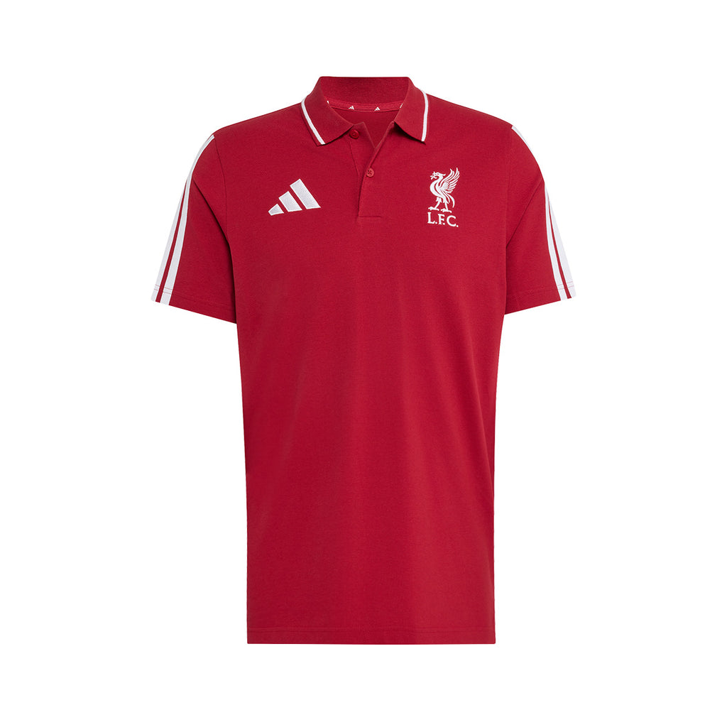 ADIDAS LIVERPOOL DNA POLO - ACTIVE MAROON