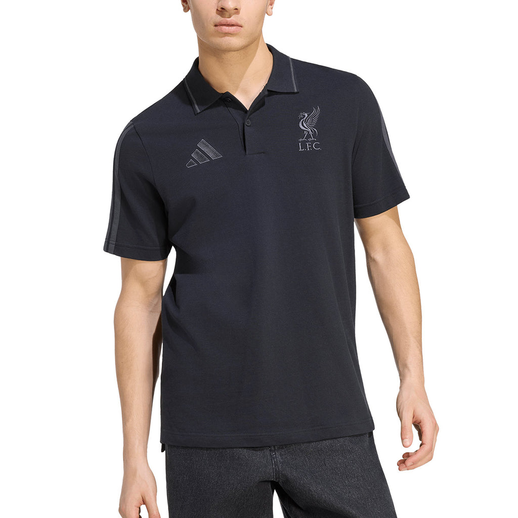 ADIDAS LIVERPOOL DNA POLO - BLACK