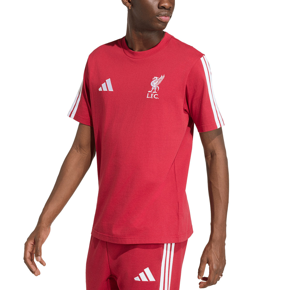 ADIDAS LIVERPOOL DNA TEE - ACTIVE MAROON