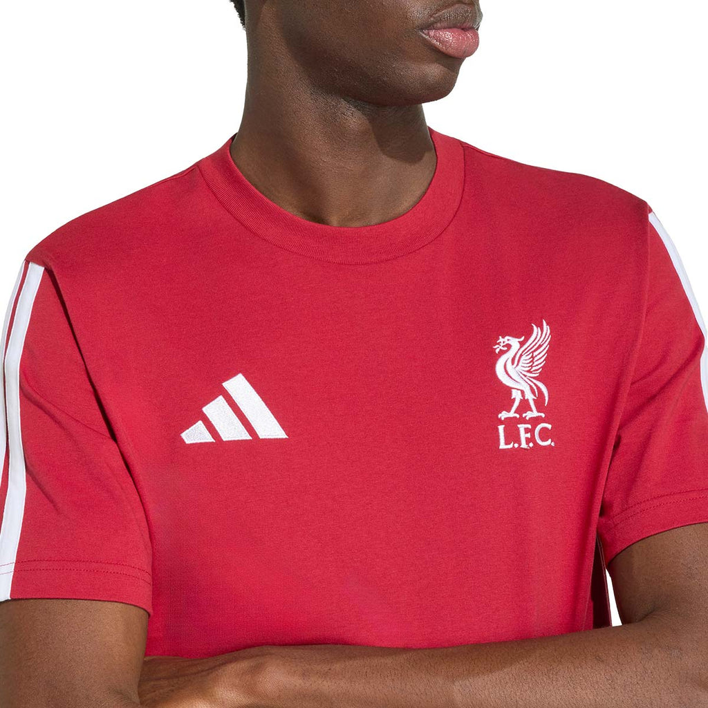 ADIDAS LIVERPOOL DNA TEE - ACTIVE MAROON