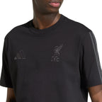 ADIDAS LIVERPOOL DNA TEE - BLACK