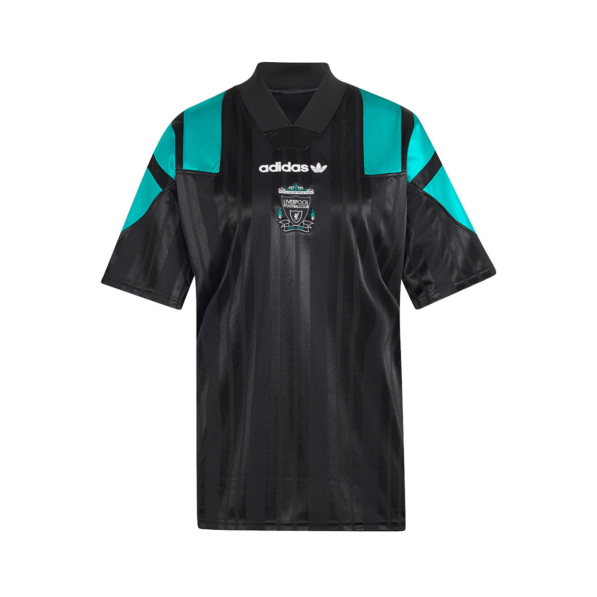 ADIDAS LIVERPOOL EQT JERSEY - BLACK/EQUIPMENT GREEN