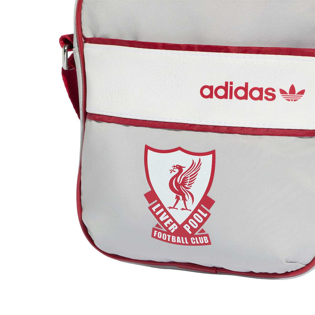ADIDAS LIVERPOOL 2026/2027 FESTIVAL BAG - GREY TWO/STRAWBERRY RED