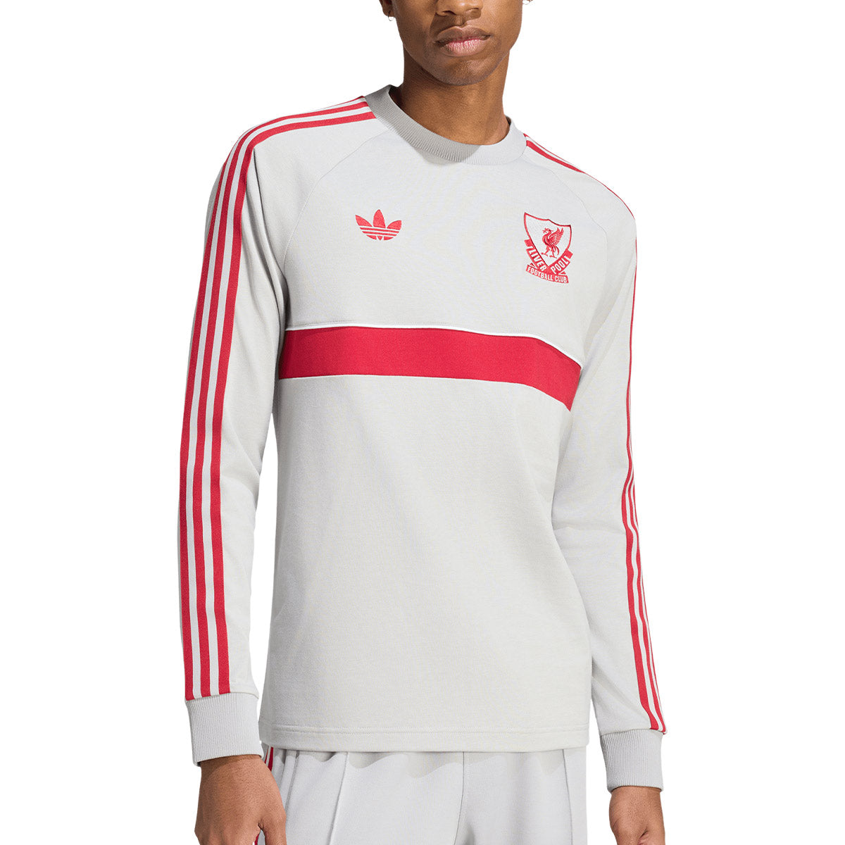ADIDAS LIVERPOOL OG LONG SLEEVE TEE - GREY TWO
