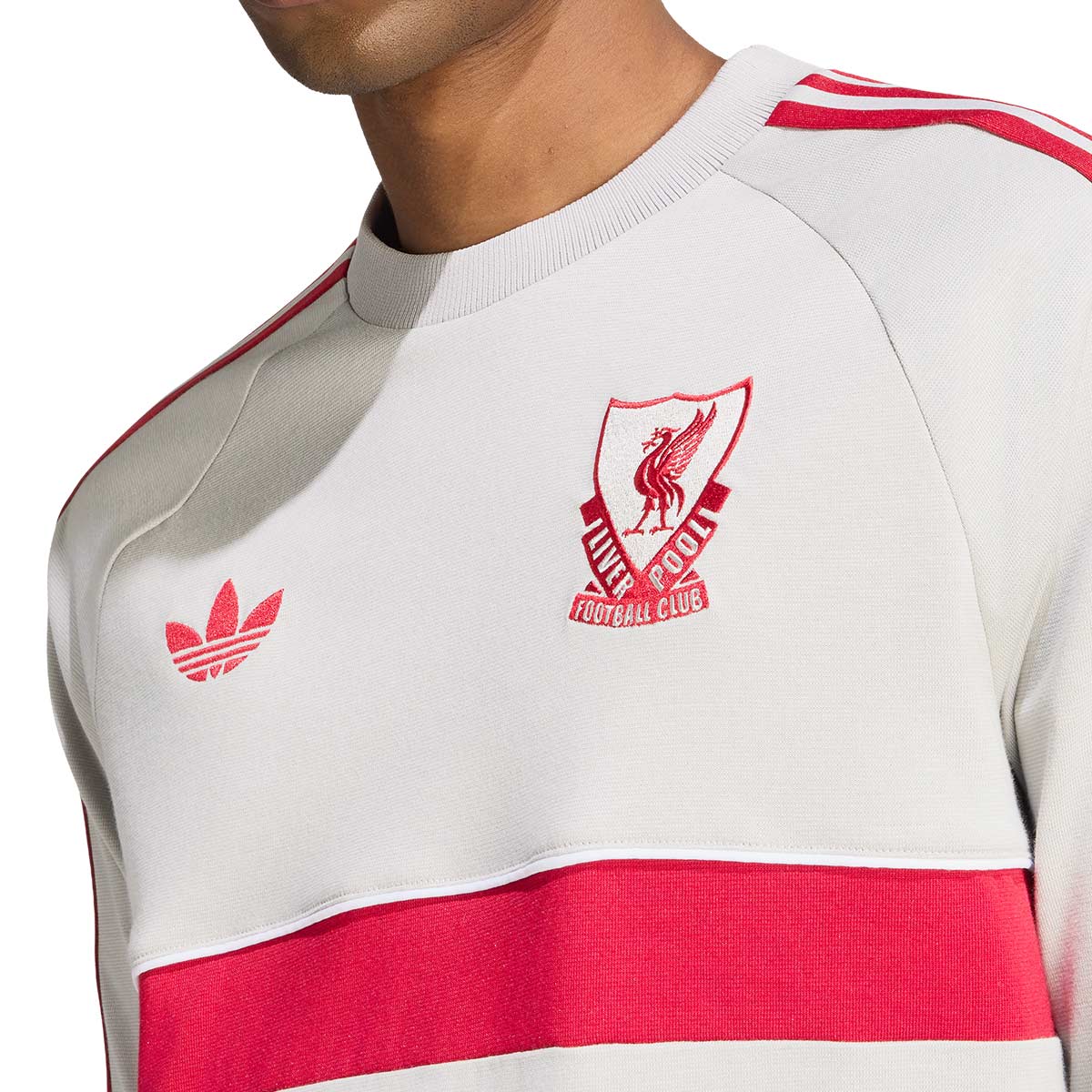 ADIDAS LIVERPOOL OG LONG SLEEVE TEE - GREY TWO
