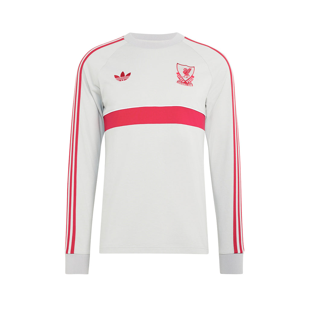 ADIDAS LIVERPOOL OG LONG SLEEVE TEE - GREY TWO