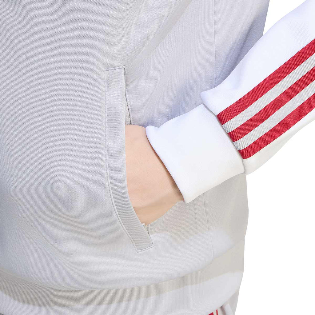 ADIDAS LIVERPOOL OG TRACK TOP - WHITE/GREY TWO