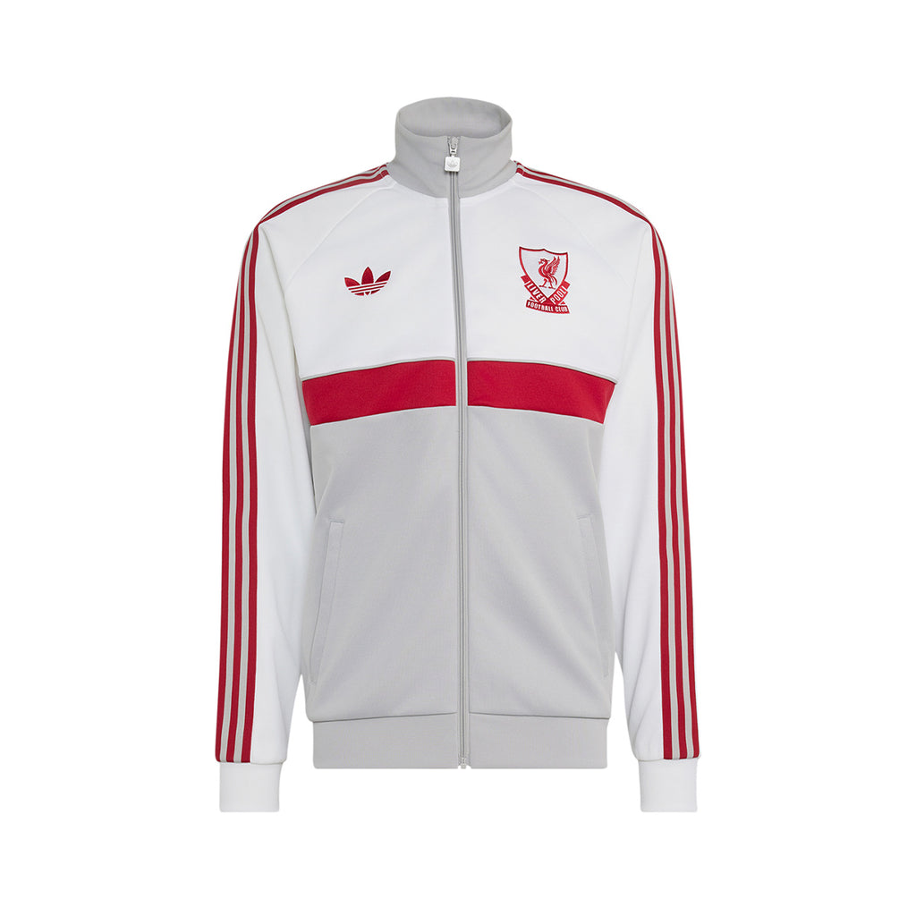 ADIDAS LIVERPOOL OG TRACK TOP - WHITE/GREY TWO