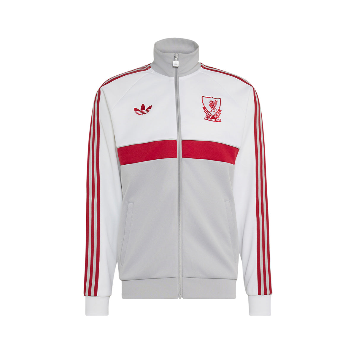 ADIDAS LIVERPOOL OG TRACK TOP - WHITE/GREY TWO
