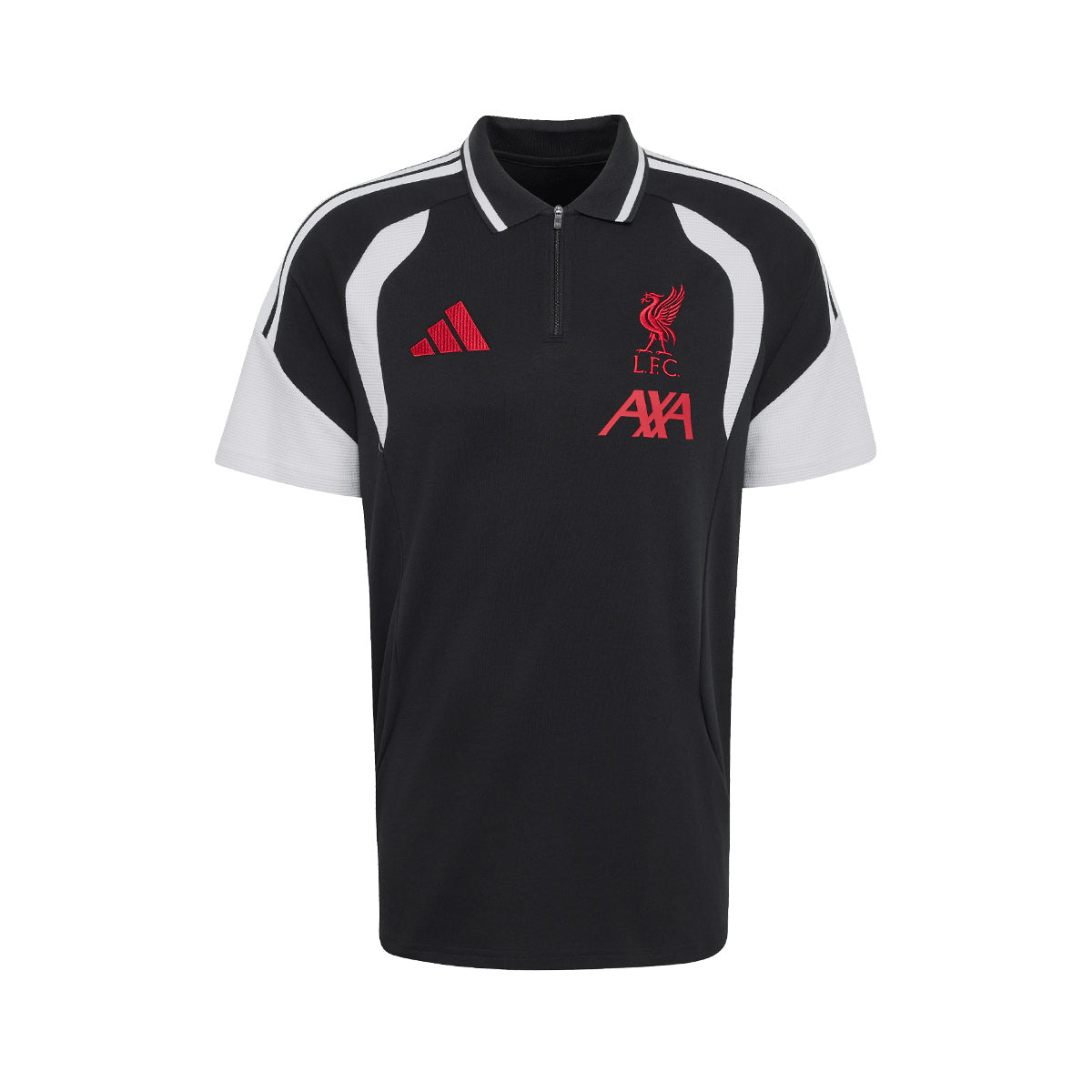 ADIDAS LIVERPOOL 2026/2027 TIRO POLO SHIRT - BLACK