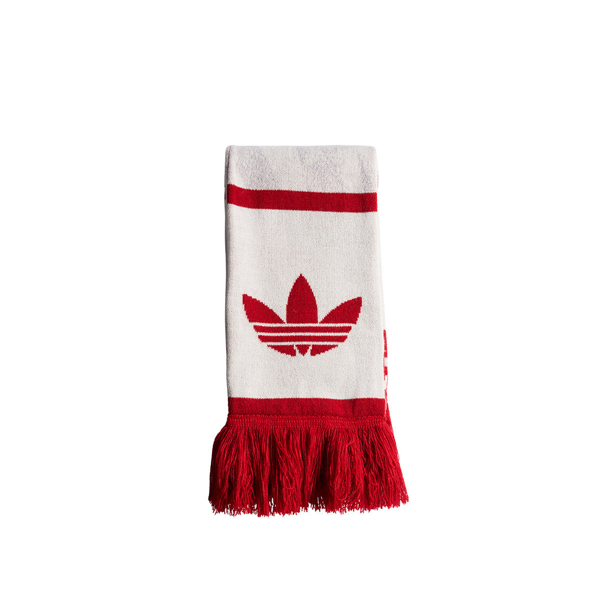 ADIDAS LIVERPOOL 2026/2027 SCARF - WHITE/GREY TWO/STRAWBERRY RED