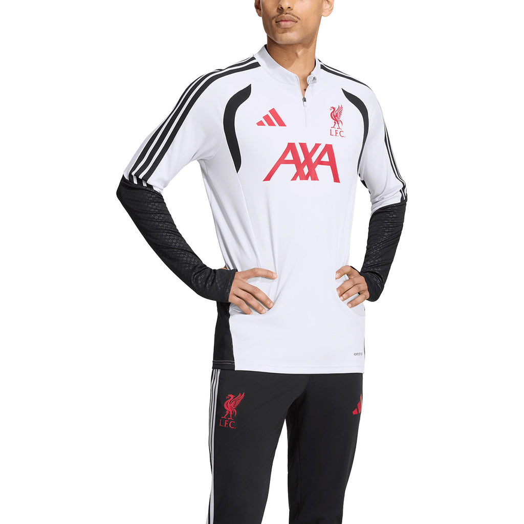 ADIDAS LIVERPOOL 2026/2027 TRAINING TOP JERSEY - DASH GREY