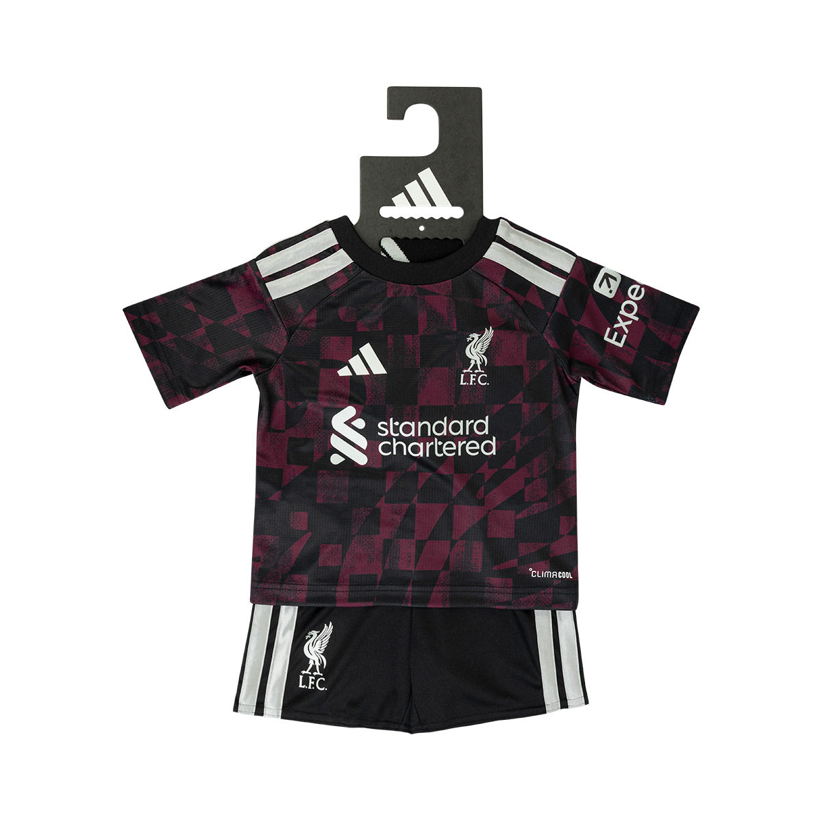 ADIDAS LIVERPOOL 2026/2027 THIRD MINI JERSEY - BLACK