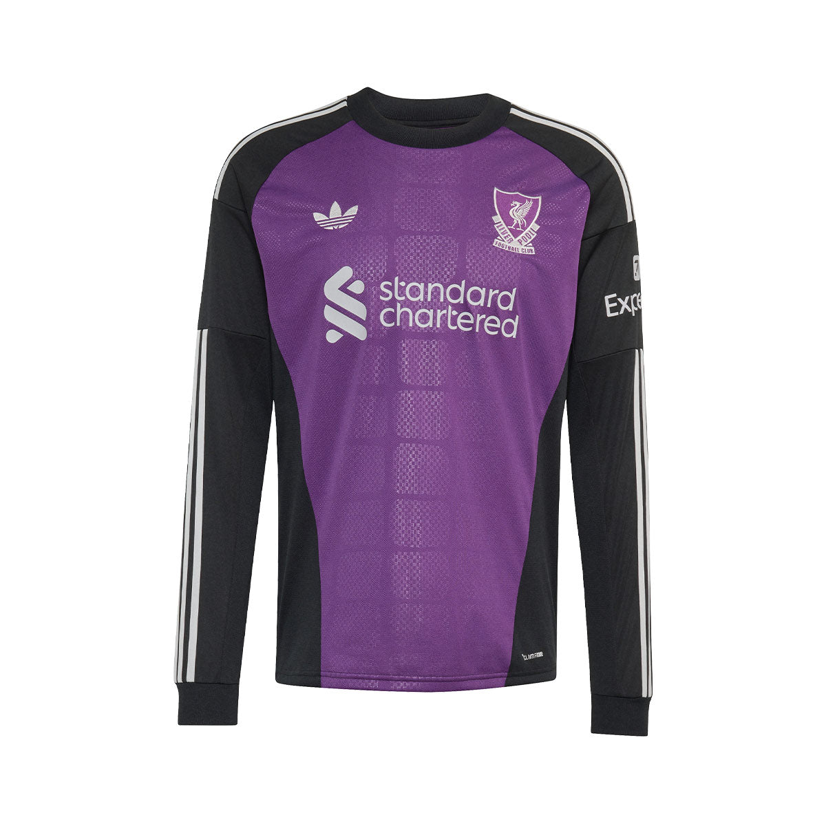 ADIDAS LIVERPOOL 2026/2027 AWAY GK LONG SLEEVE JERSEY - TRIBE PURPLE/BLACK