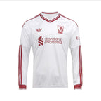 ADIDAS LIVERPOOL 2026/2027 AWAY REPLICA LONG SLEEVE JERSEY - WHITE