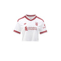 ADIDAS LIVERPOOL 2026/2027 AWAY WOMEN CROP JERSEY - WHITE