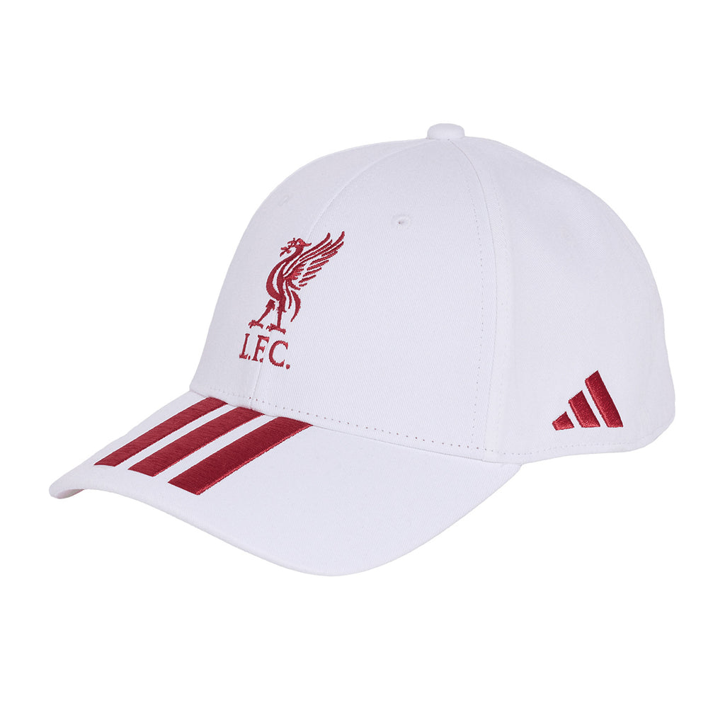 ADIDAS LIVERPOOL 2026/2027 BASEBALL CAP - WHITE/ACTIVE MAROON