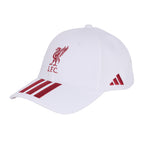ADIDAS LIVERPOOL 2026/2027 BASEBALL CAP - WHITE/ACTIVE MAROON