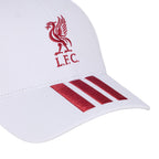 ADIDAS LIVERPOOL 2026/2027 BASEBALL CAP - WHITE/ACTIVE MAROON