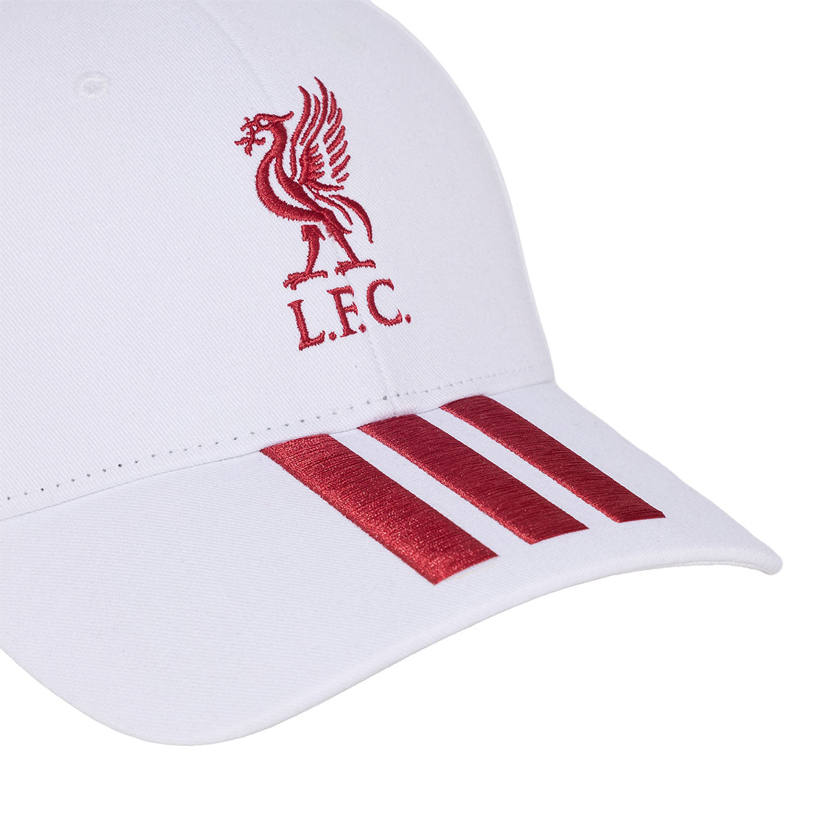 ADIDAS LIVERPOOL 2026/2027 BASEBALL CAP - WHITE/ACTIVE MAROON