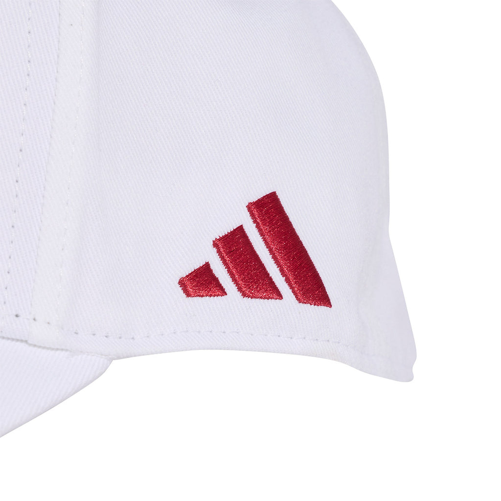 ADIDAS LIVERPOOL 2026/2027 BASEBALL CAP - WHITE/ACTIVE MAROON