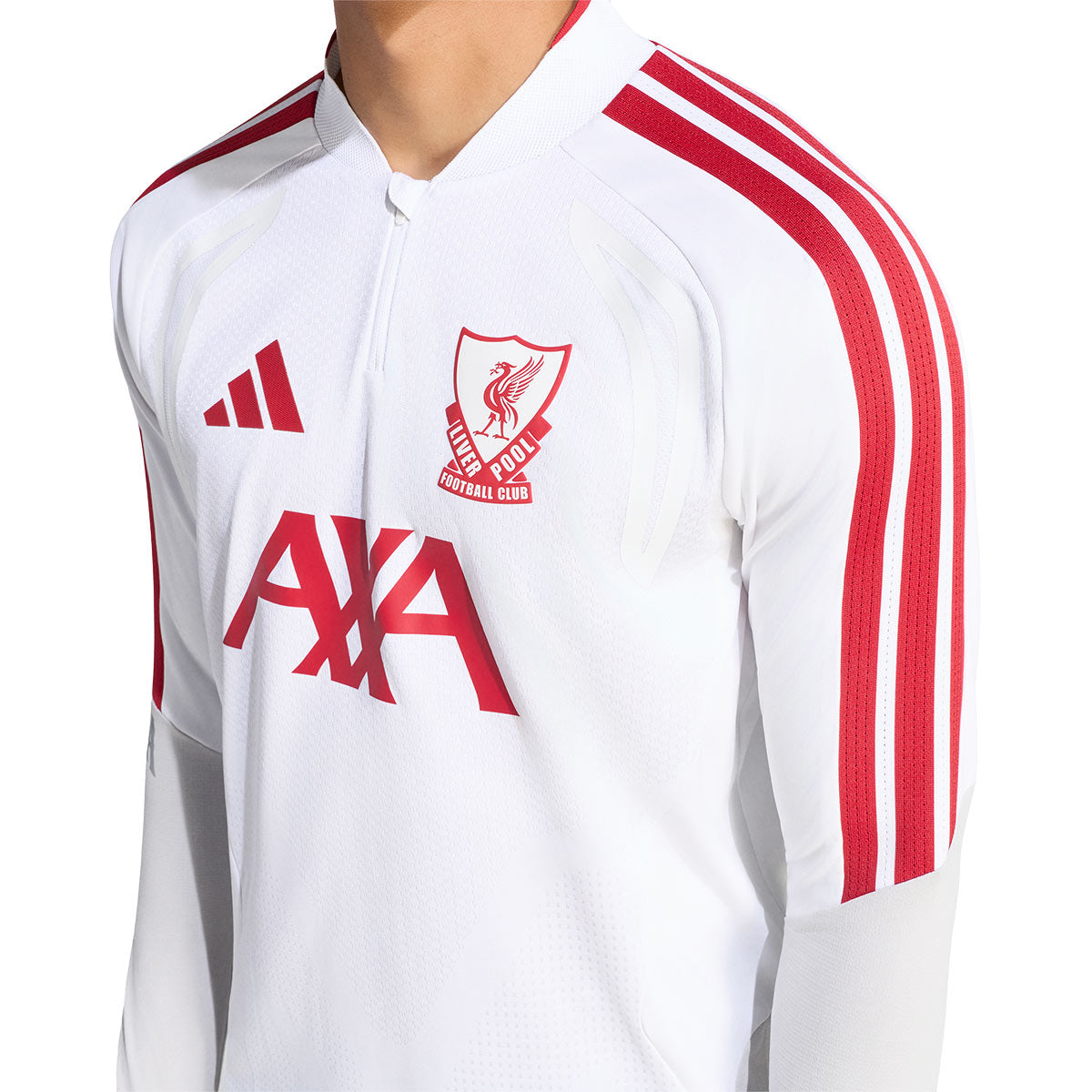 ADIDAS LIVERPOOL 2026/2027 EU PRO TRAINING TOP JERSEY - WHITE