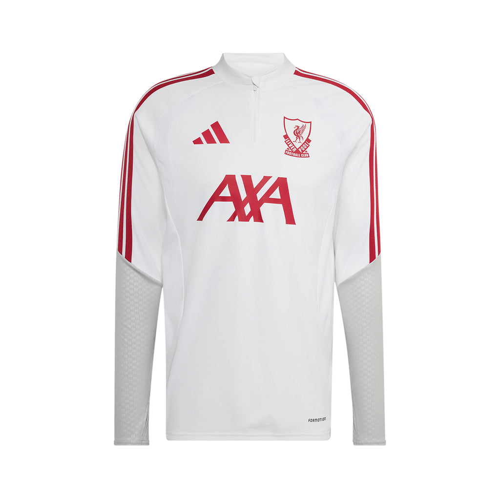 ADIDAS LIVERPOOL 2026/2027 EU TRAINING TOP JERSEY - WHITE