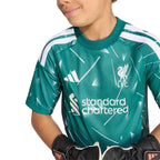 ADIDAS LIVERPOOL 2026/2027 HOME MINI GK JERSEY - NOBLE GREEN