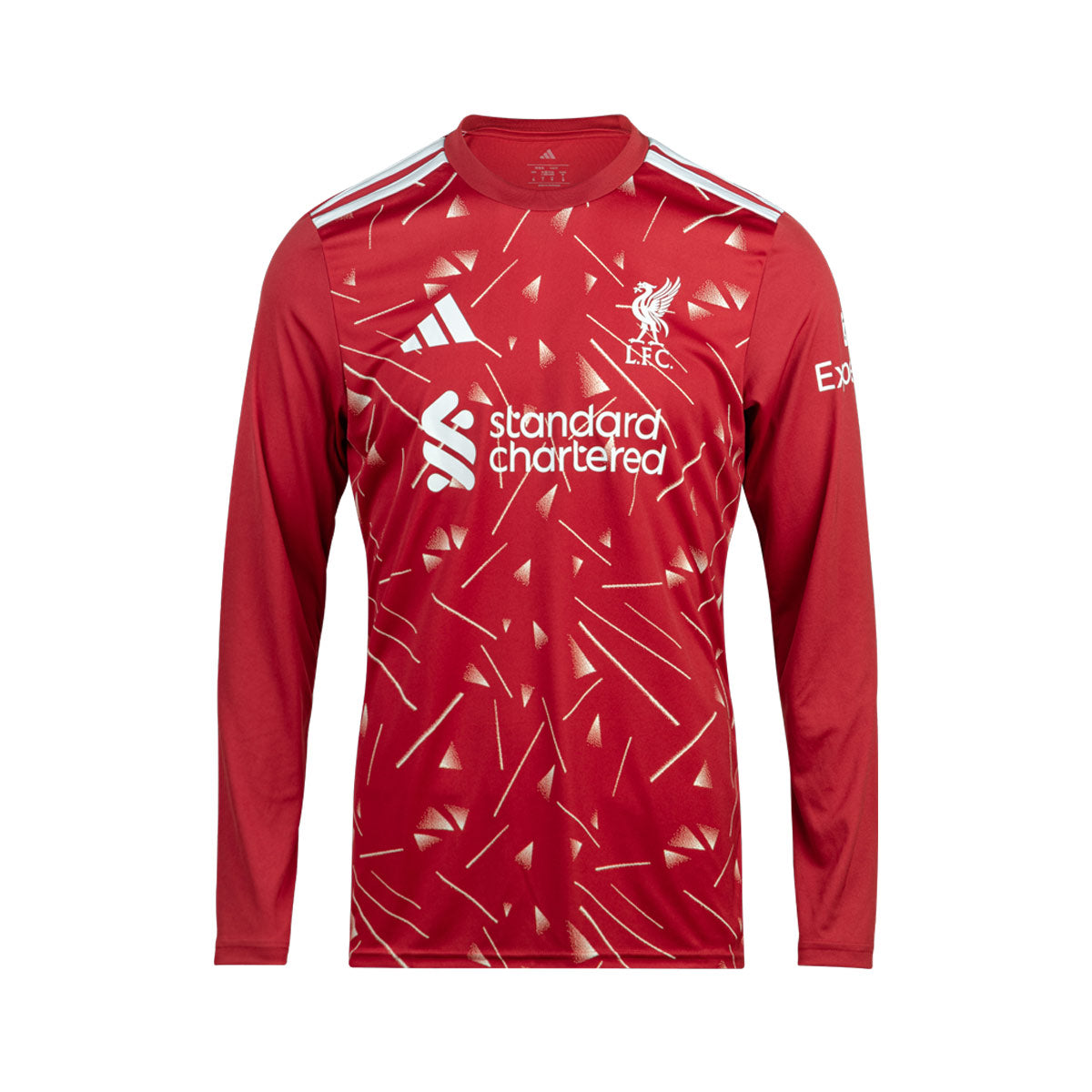 ADIDAS LIVERPOOL 2026/2027 HOME FAN LONG SLEEVE JERSEY - ACTIVE MAROON