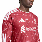 ADIDAS LIVERPOOL 2026/2027 HOME PLAYER LONG SLEEVE JERSEY - ACTIVE MAROON