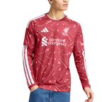 ADIDAS LIVERPOOL 2026/2027 HOME REPLICA LONG SLEEVE JERSEY - ACTIVE MAROON