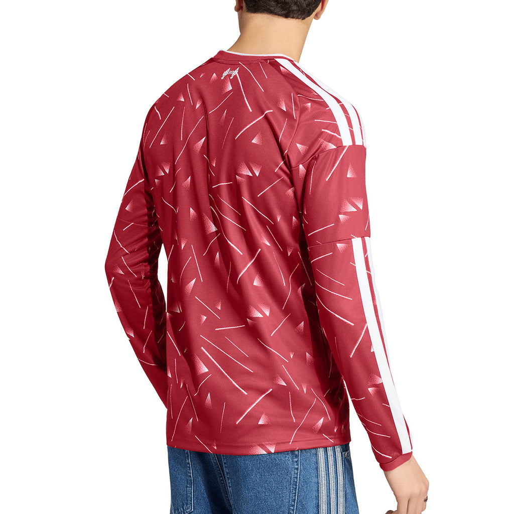 ADIDAS LIVERPOOL 2026/2027 HOME REPLICA LONG SLEEVE JERSEY - ACTIVE MAROON