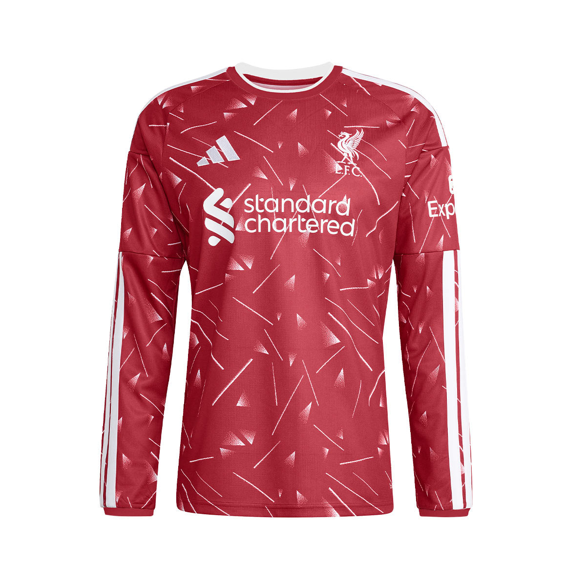 ADIDAS LIVERPOOL 2026/2027 HOME REPLICA LONG SLEEVE JERSEY - ACTIVE MAROON