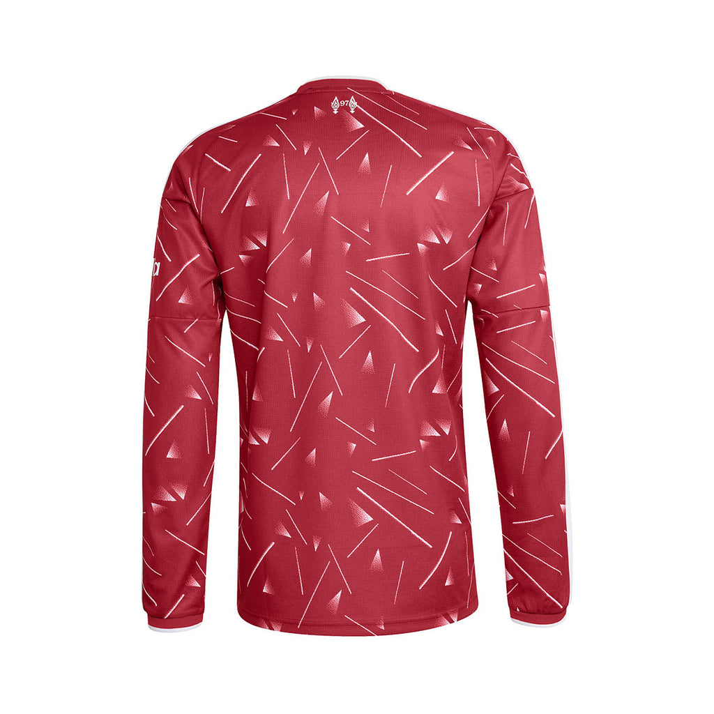 ADIDAS LIVERPOOL 2026/2027 HOME REPLICA LONG SLEEVE JERSEY - ACTIVE MAROON